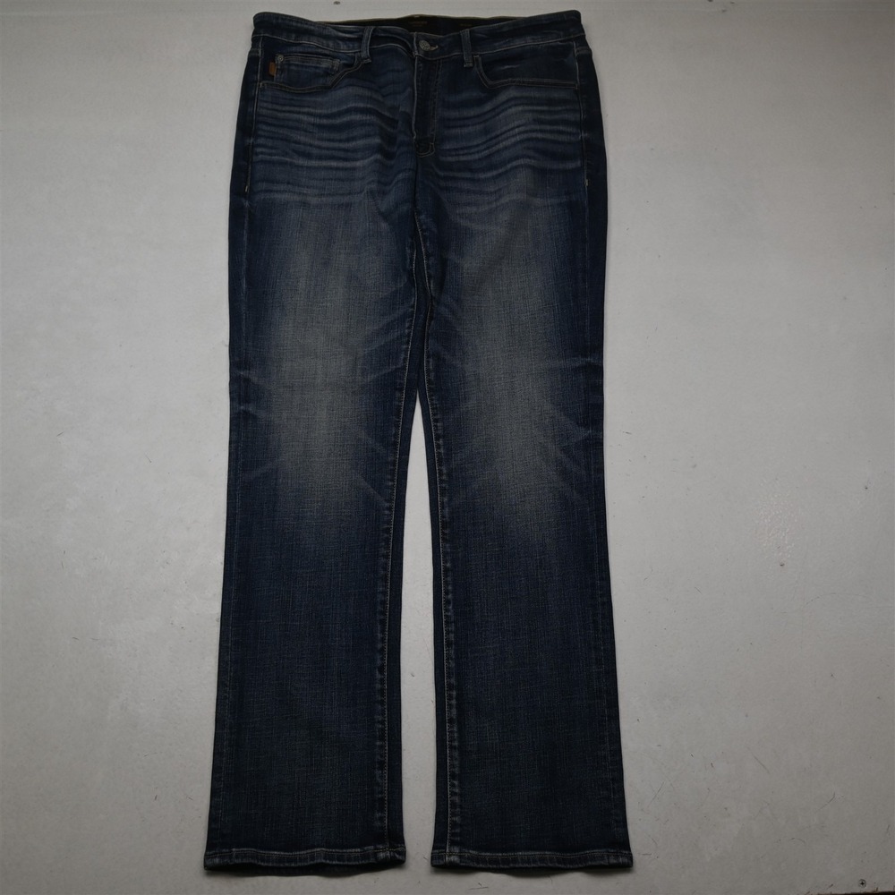Outpost Makers 36x34 Medium Wash Stretch Denim Original Straight Mens Jeans